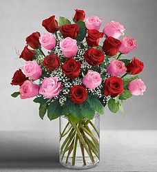 Pink and Red Splendor Davenport Florist - Same Day Flower Delivery - Flower Power 